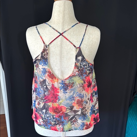 Floral Multicolor Women's Top - Picture 3 of 6